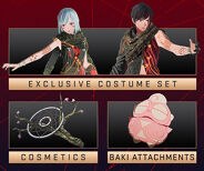 <p>Pre-order nu en ontvang extra downloadable content op release:</p><p>• Exclusive costume set<br />• Cosmetics<br />• Baki attachments</p> <p>Pre-order nu en ontvang extra downloadable content op release:</p><p>• Exclusive costume set<br />• Cosmetics<br />• Baki attachments</p>